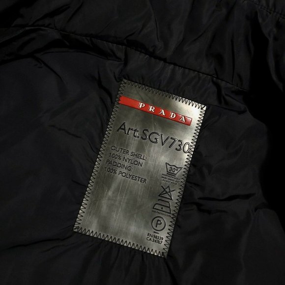 Prada Sport 2008 (IT52) Nylon Gore-Tex Jacket + Liner - Picture 4 of 11